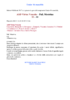 ART. 14 ritorno con Mestrina U16 masch 16-17