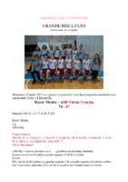 ART. 18 F4 con Reyer Under 14 femm 16-17